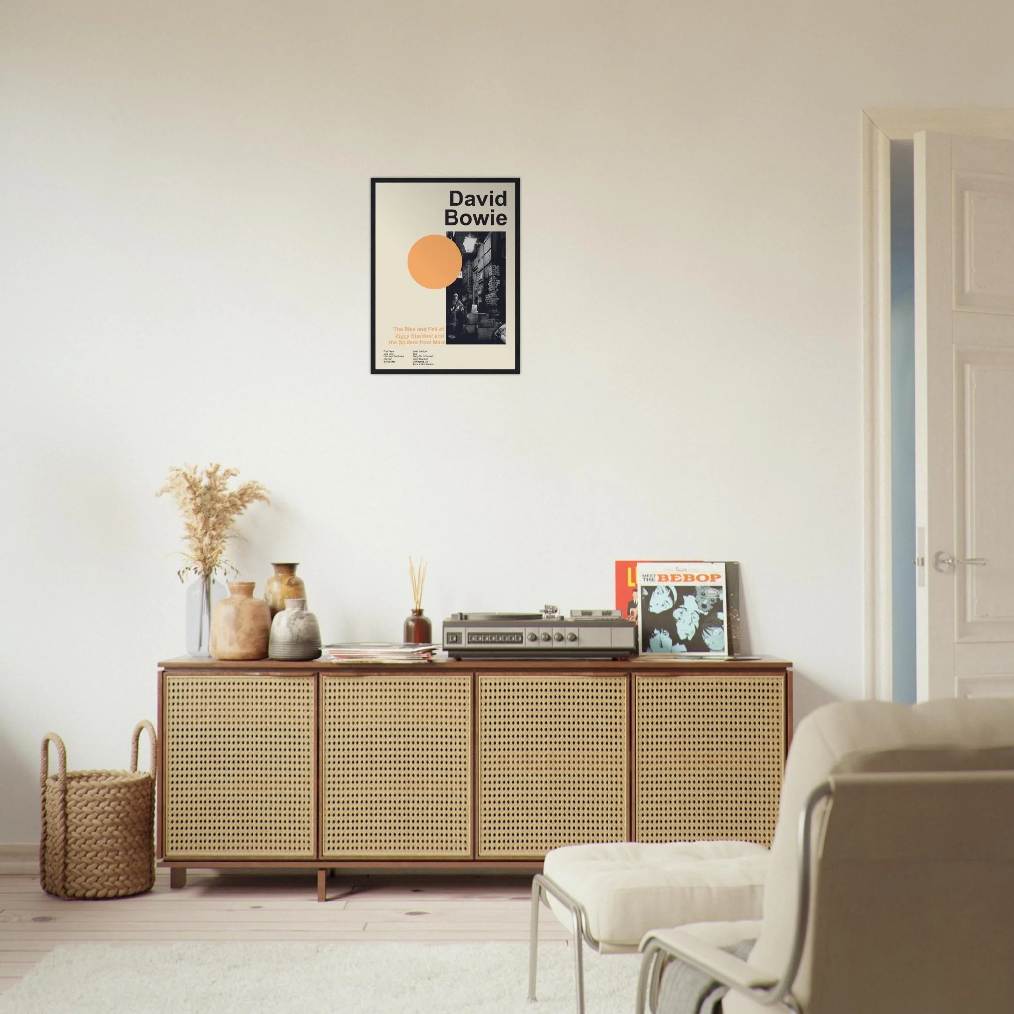 David Bowie - The Rise And Fall Of Ziggy Stardust And The Spiders From Mars - Framed Poster - Image 21