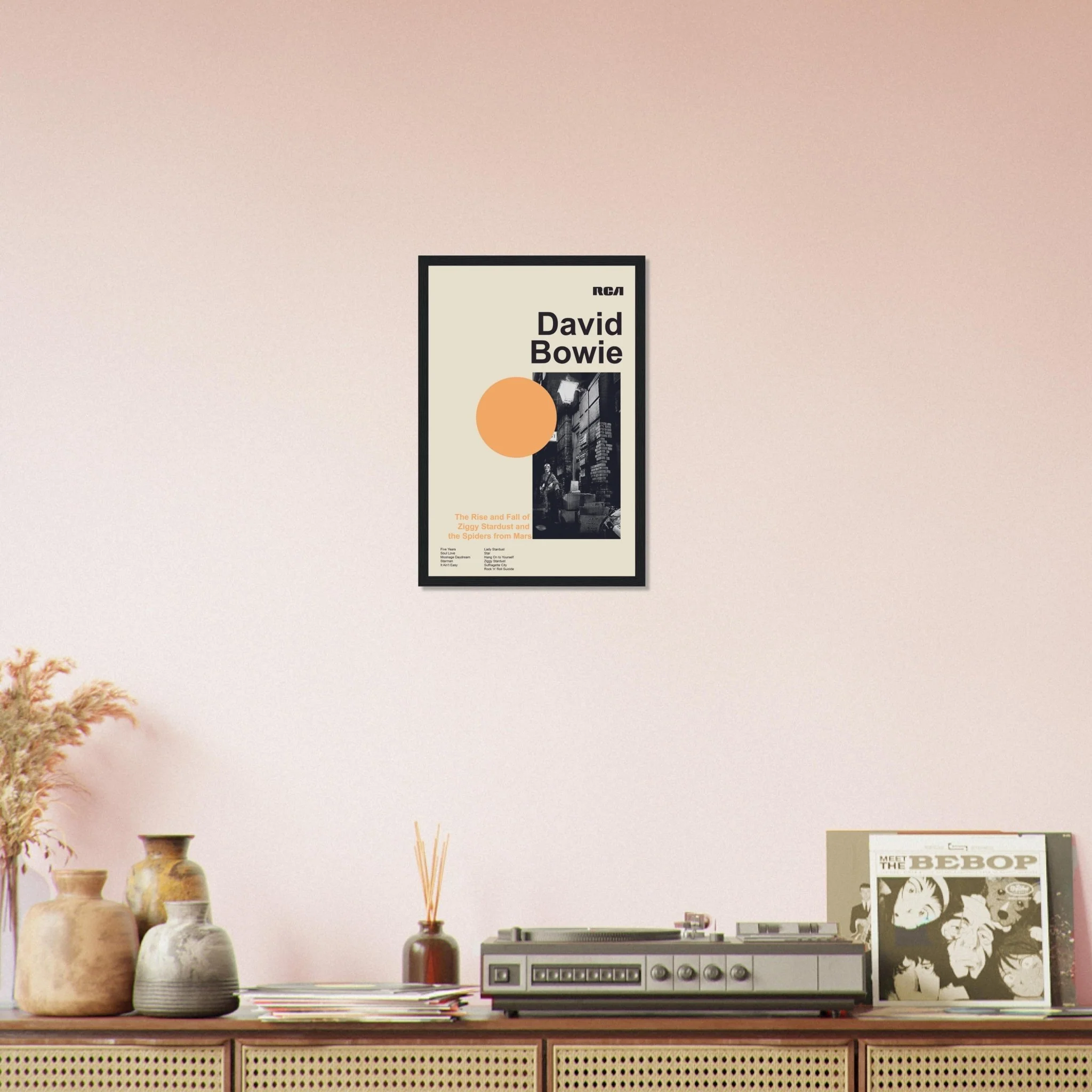 David Bowie - The Rise And Fall Of Ziggy Stardust And The Spiders From Mars - Framed Poster - Image 34