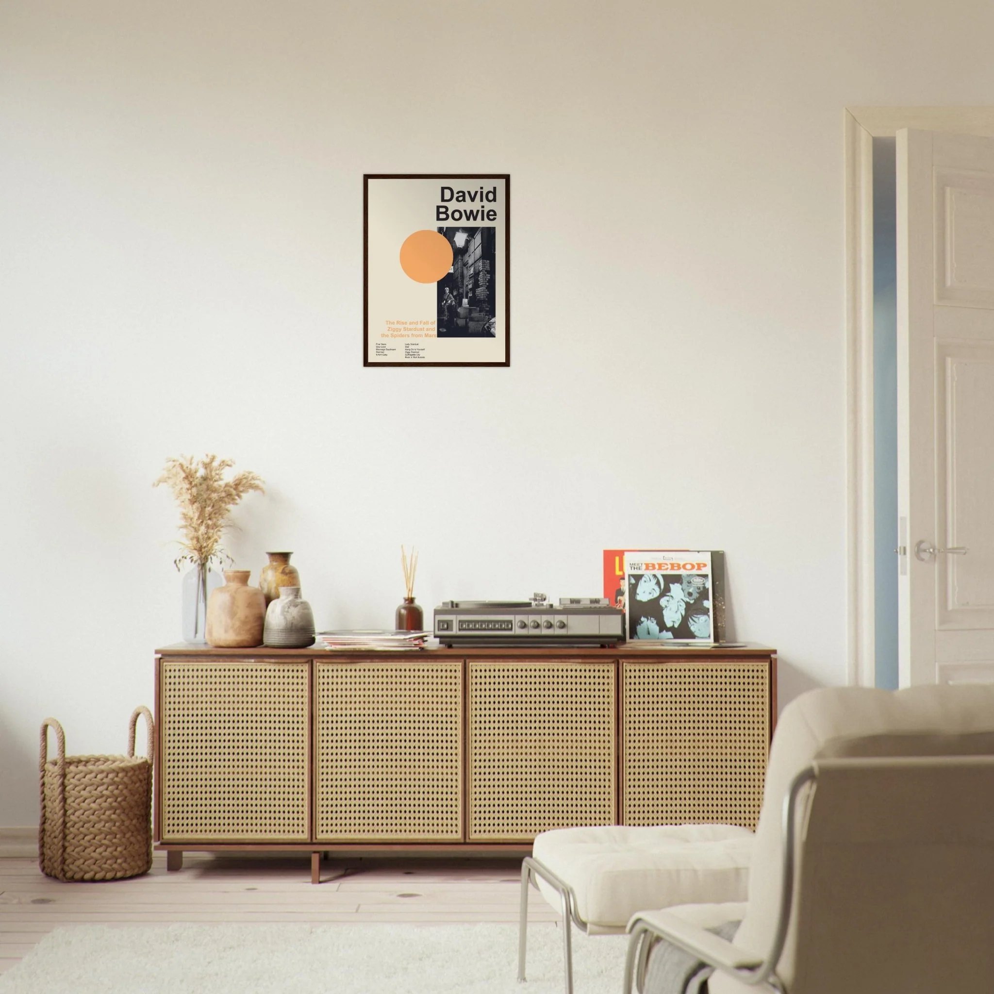 David Bowie - The Rise And Fall Of Ziggy Stardust And The Spiders From Mars - Framed Poster - Image 48